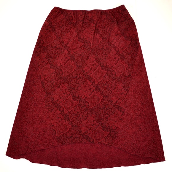 NORTON MCNAUGHTON Dresses & Skirts - NORTON MCNAUGHTON Women's Midi Hi-Lo Skirt